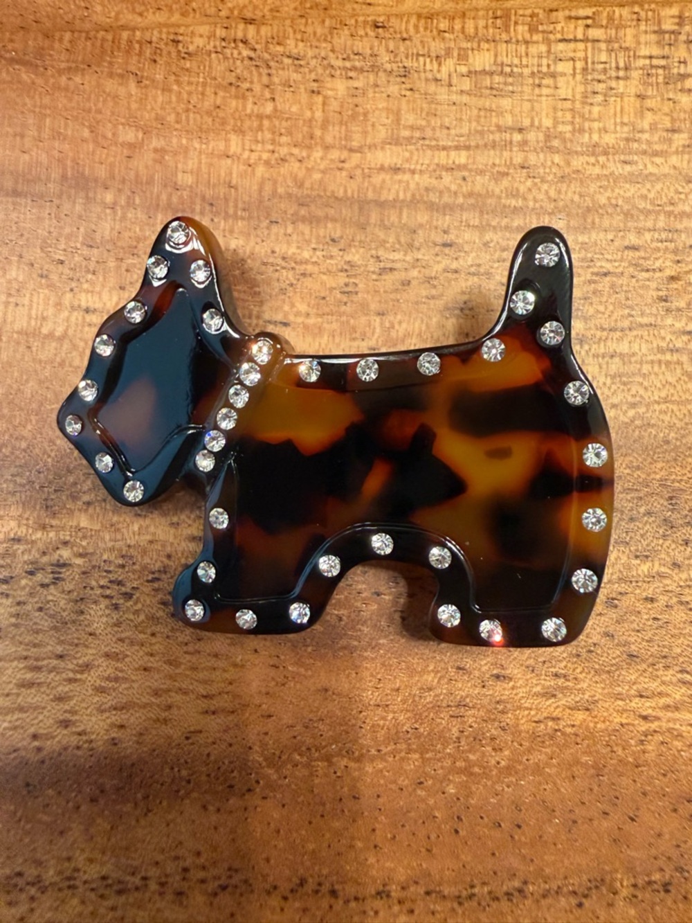 Tortoiseshell hair clip